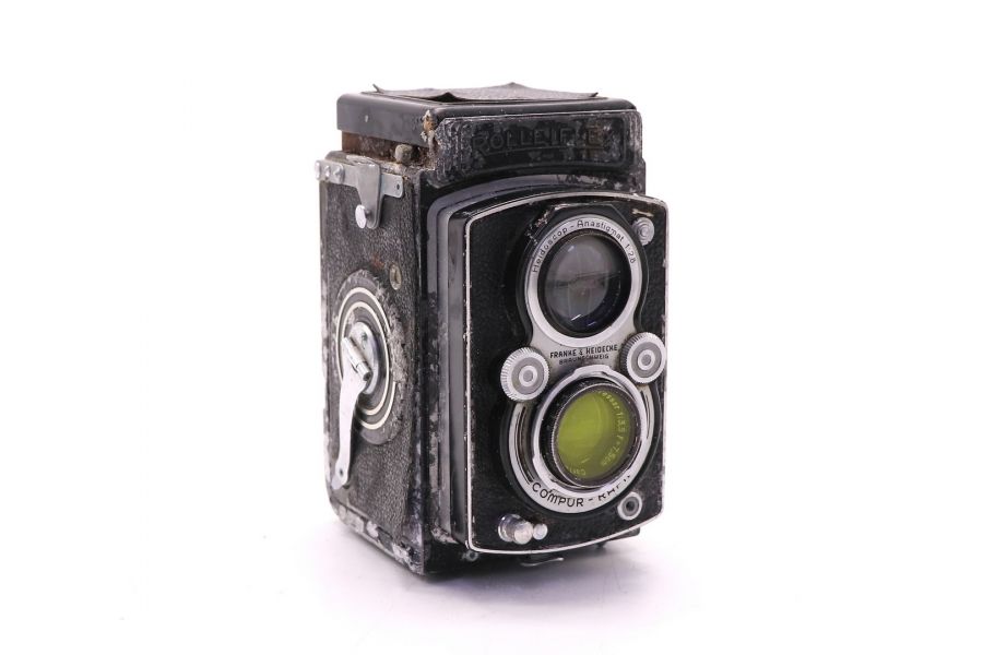 Фотоаппарат Rolleiflex T3 + Tessar 3.5/75mm неисправный