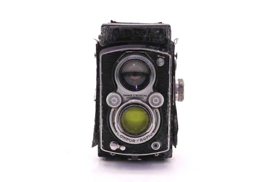 Фотоаппарат Rolleiflex T3 + Tessar 3.5/75mm неисправный