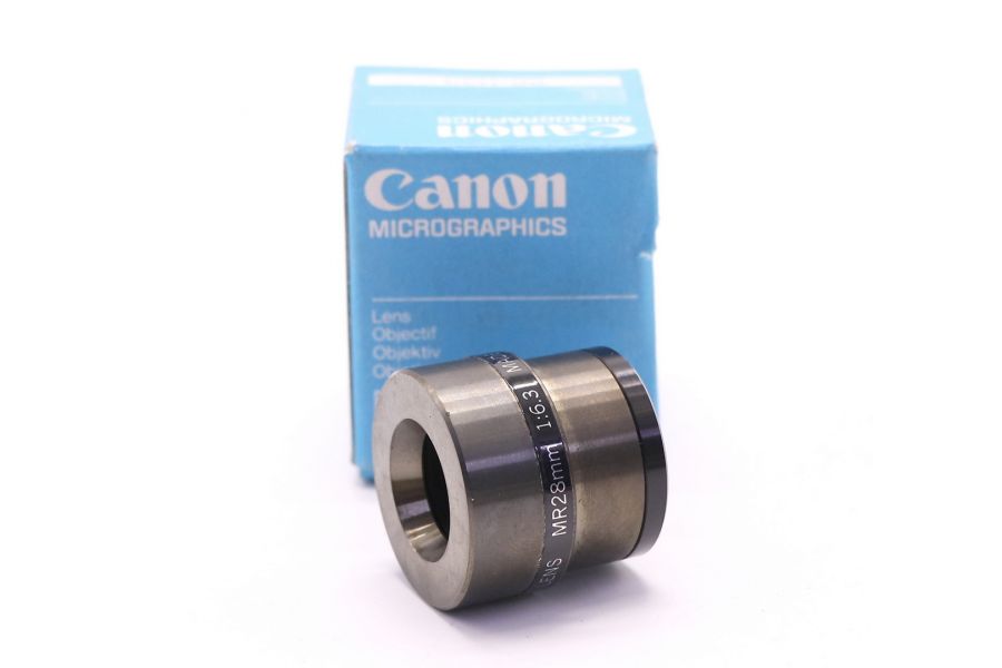 Canon lens MR28mm f/6.3 в упаковке