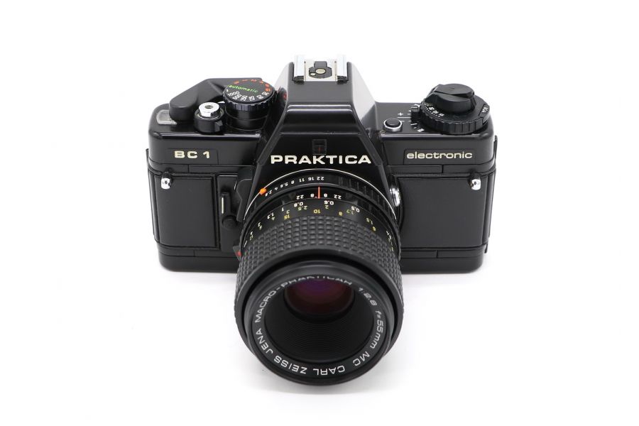 Praktica BC1 Electronic + Macro-Prakticar 2.8/55mm