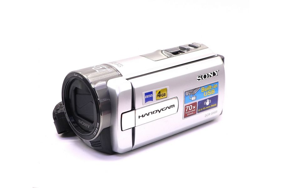 Видеокамера Sony DCR-SX65E в упаковке