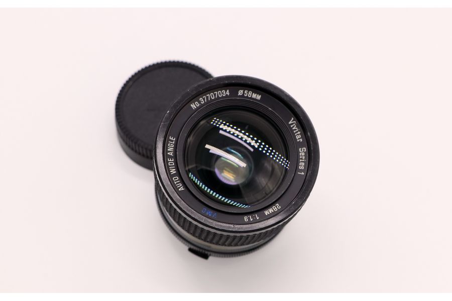 Vivitar Series 1 28mm f/1.9 VMC (Japan, 1980)