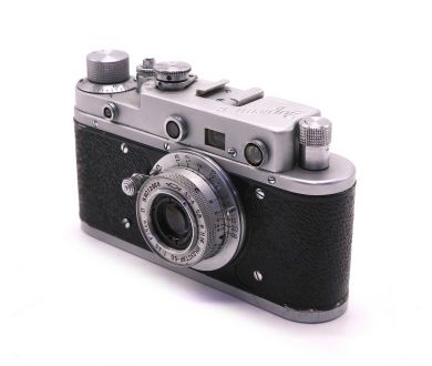 Зоркий С + Индустар-50 тубусный (СССР, 1957)