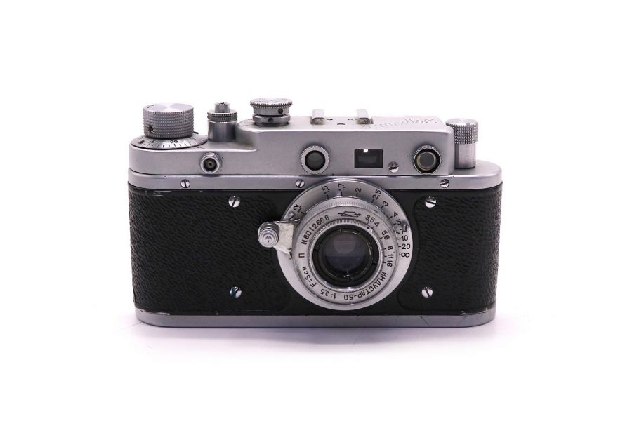 Зоркий С + Индустар-50 тубусный (СССР, 1957)