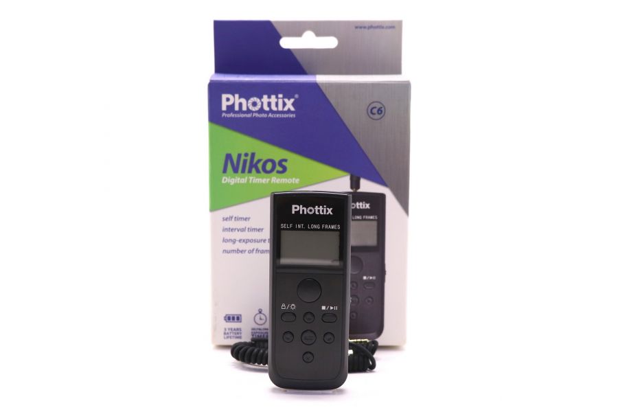 Пульт д/у Phottix Nikos (TC-501) C6 с таймером