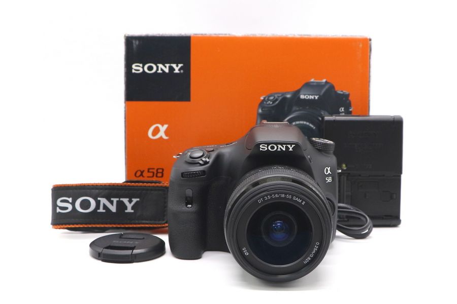 Sony A58 kit в упаковке (пробег 810 кадров)