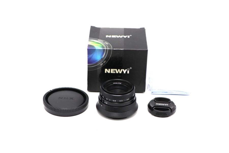 Newyi 25mm f/1.8 II Black Sony E