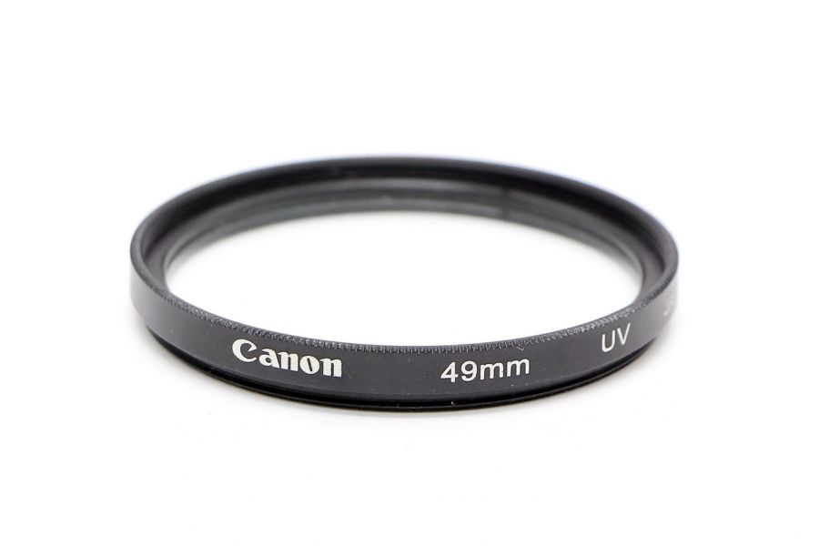 Светофильтр Canon UV 49mm черный (Japan, 2011)