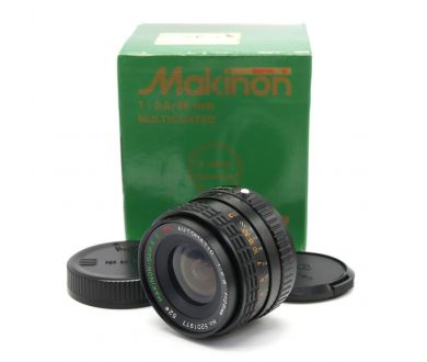 Makinon-Serie E 28mm f/2.8 Automatic MC Pentax K в упаковке