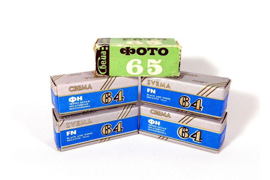 Фотопленка Свема 120, 64 Ед