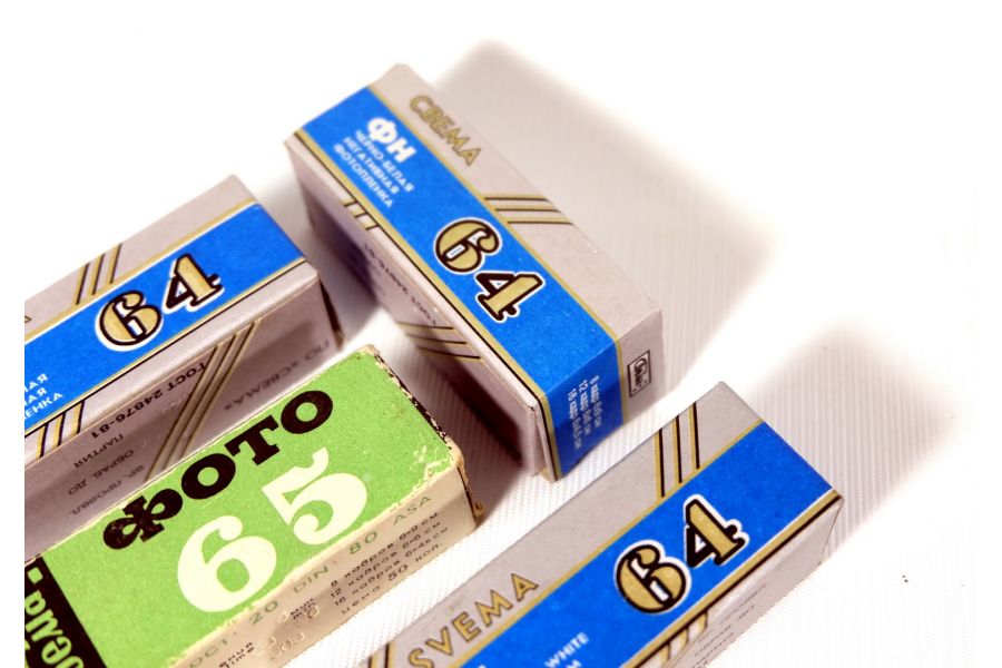 Фотопленка Свема 120, 64 Ед