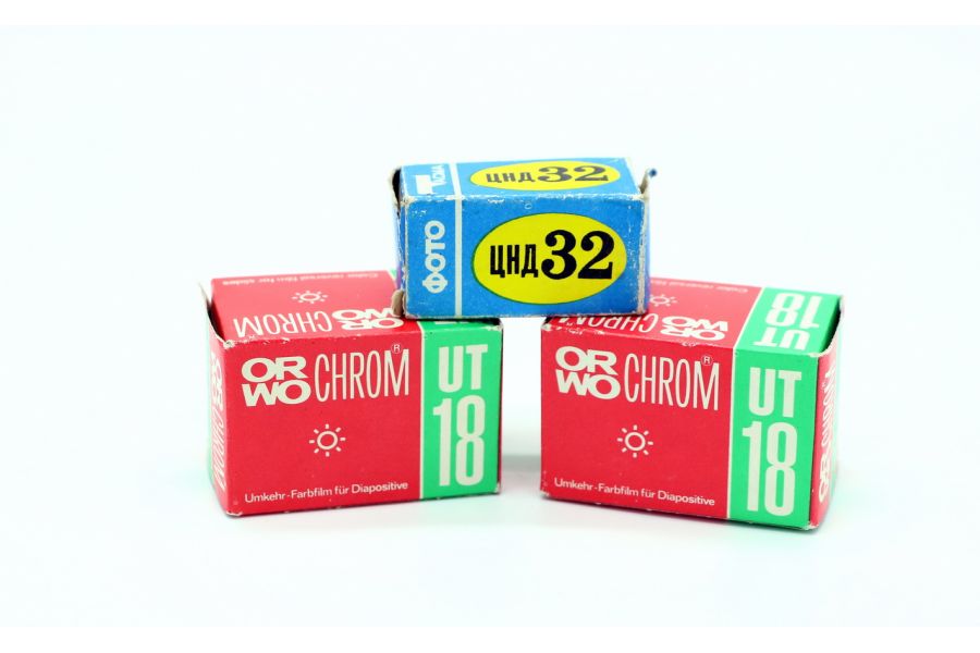 Комплект фотопленок 3 шт (просрочка)