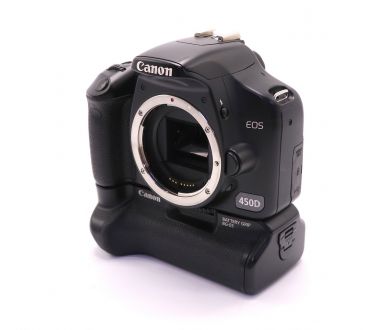 Canon EOS 450D body (пробег 7500 кадров) + батарейная ручка Canon BG-E5