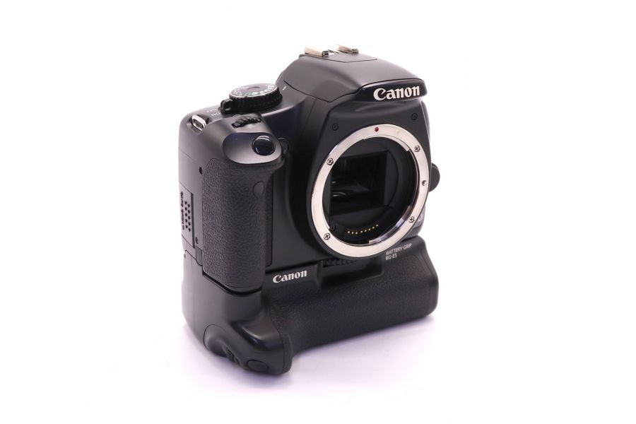 Canon EOS 450D body (пробег 7500 кадров) + батарейная ручка Canon BG-E5