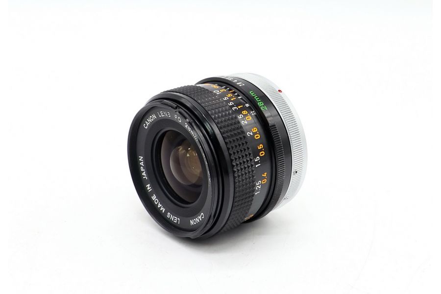 Canon FD 2.8/28mm S.C. (Japan, 1974)