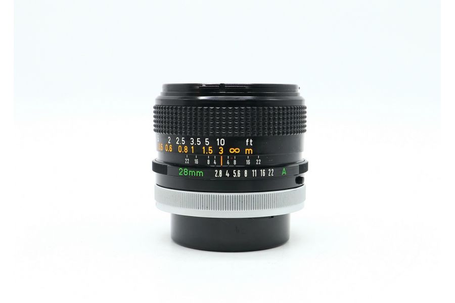 Canon FD 2.8/28mm S.C. (Japan, 1974)