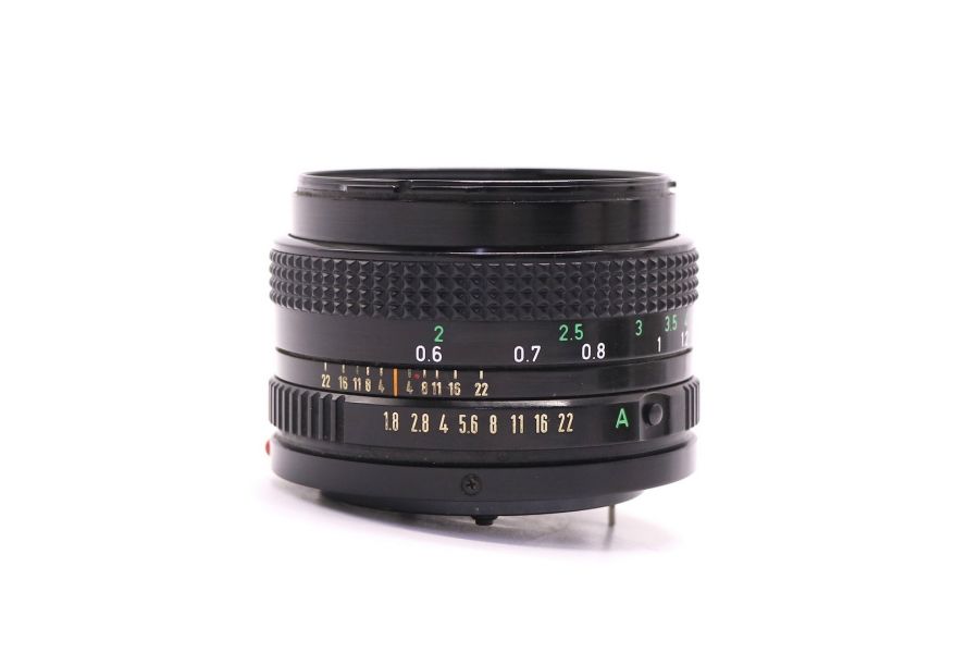 Canon FD 1.8/50mm объектив с ручной фокусировкой