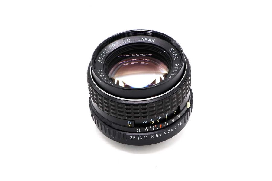 Pentax SMC 50mm/1.4 Asahi Opt. CO. Japan