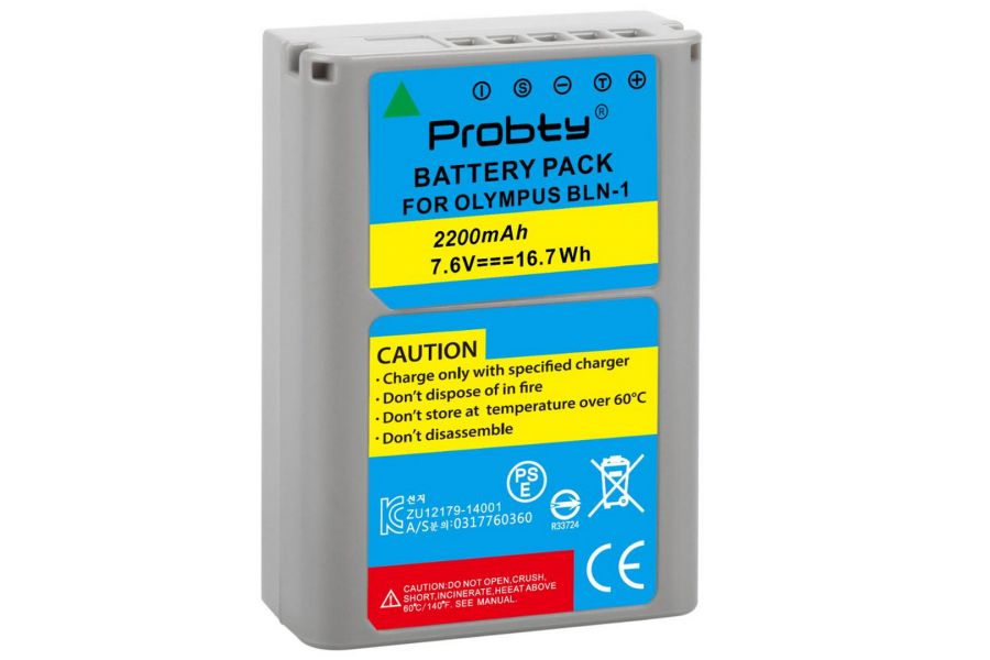 Аккумулятор Probty (аналог Olympus BLN-1)