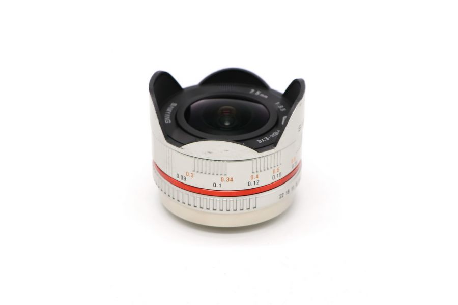 Samyang 7.5mm f/3.5 UMC Fish-Eye silver