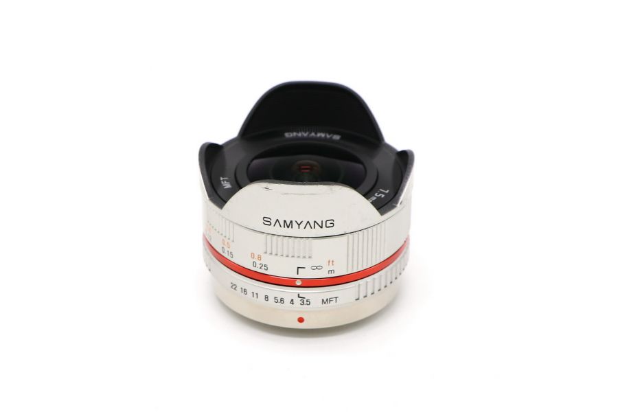 Samyang 7.5mm f/3.5 UMC Fish-Eye silver