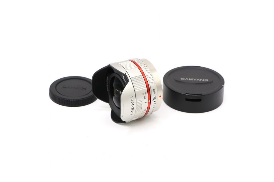 Samyang 7.5mm f/3.5 UMC Fish-Eye silver
