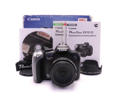 Canon PowerShot SX10 IS в упаковке