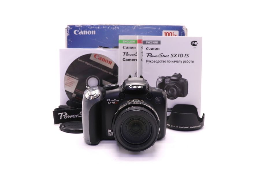 Canon PowerShot SX10 IS в упаковке