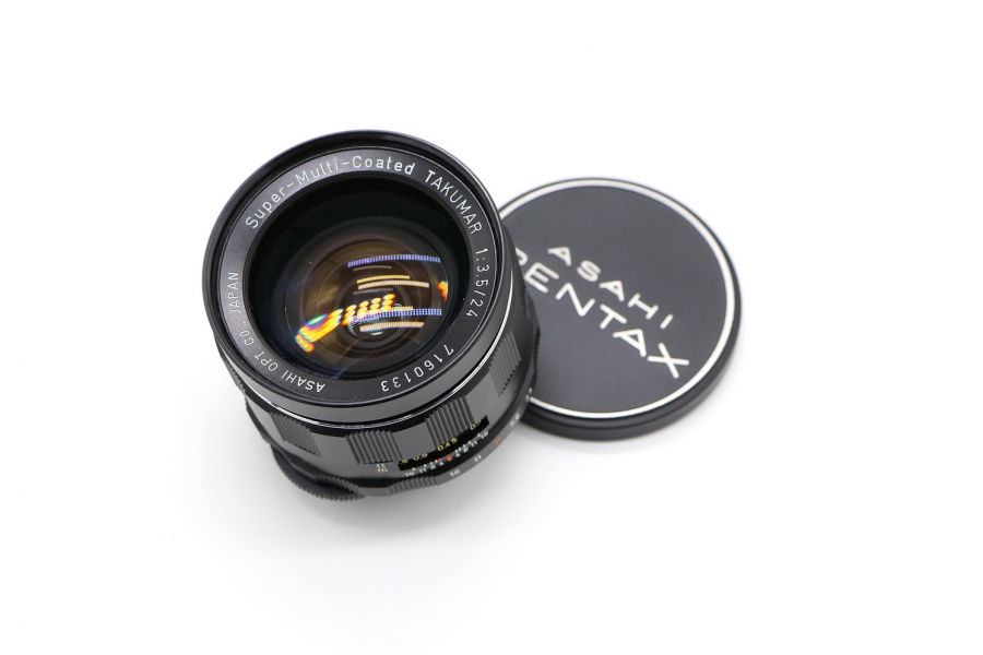 Super-Multi-Coated Takumar 3.5/24 ASAHI OPT. CO., JAPAN