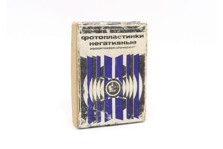 Фотопластинки негативные изоортохроматические 9x12