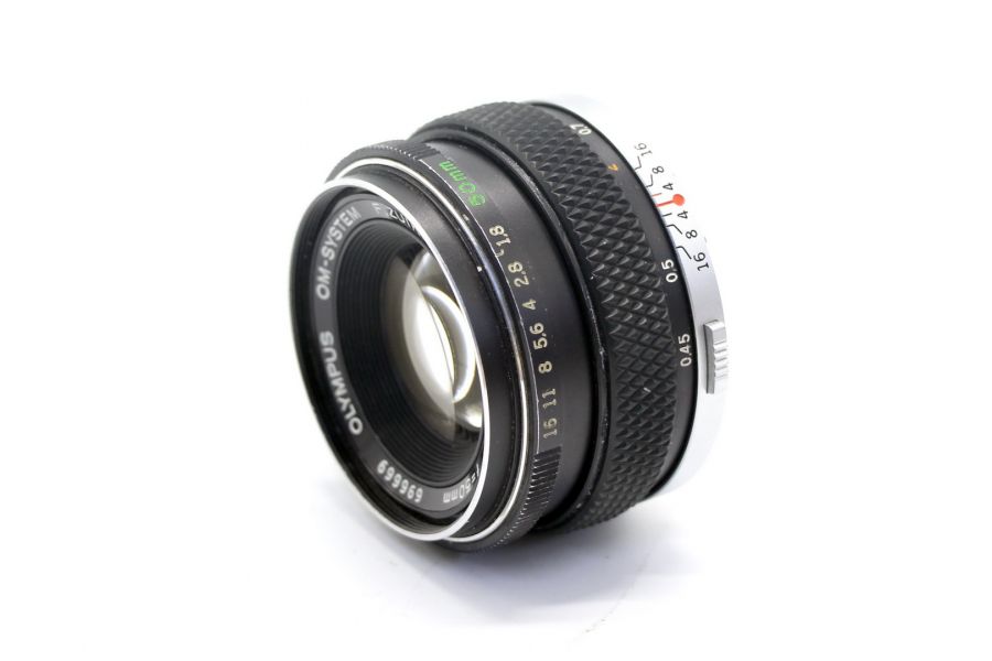Olympus OM-System F.Zuiko Auto-S 50mm f/1.8 (Japan, 1974)