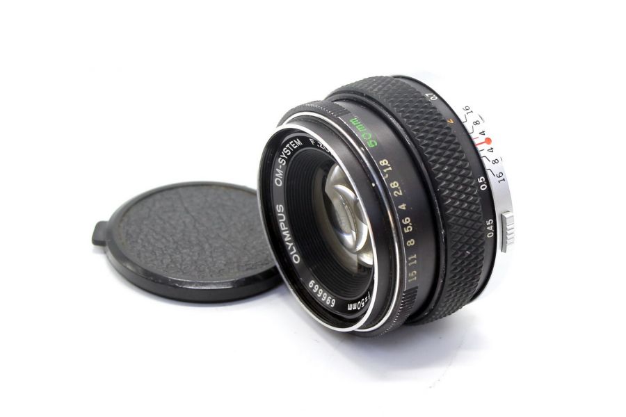 Olympus OM-System F.Zuiko Auto-S 50mm f/1.8 (Japan, 1974)