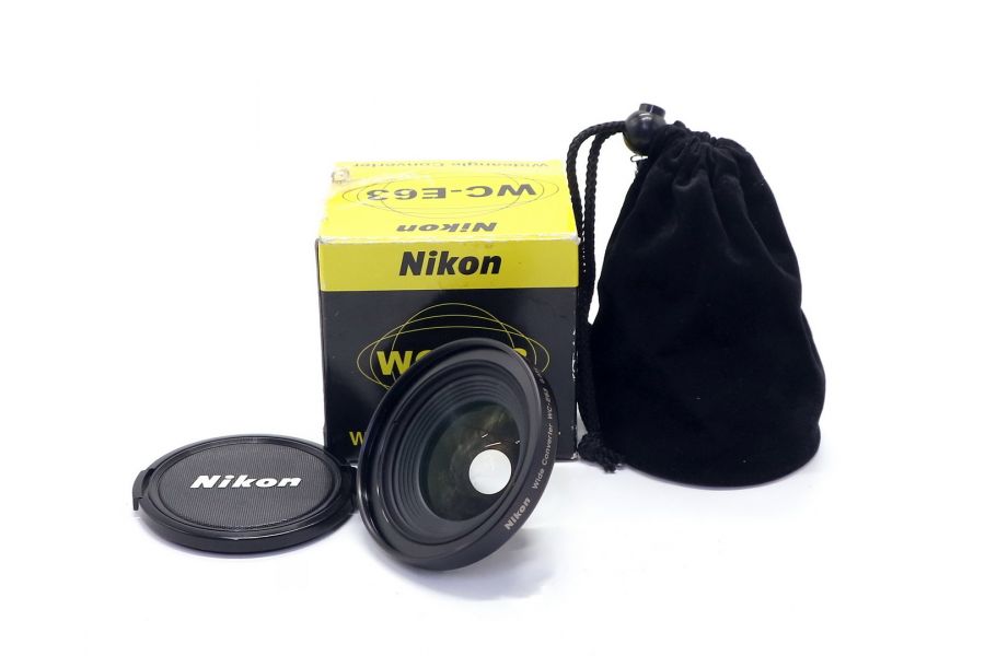 Телеконвертер Nikon Wide Converter WC-E63 0.63x в упаковке
