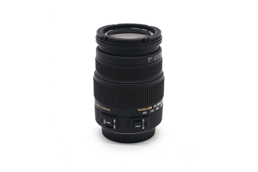 Sigma AF 50-200mm f/4-5.6 DC OS HSM Sigma SA