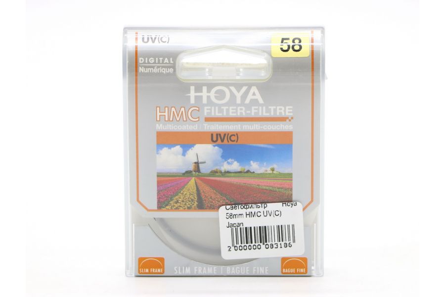 Светофильтр Hoya 58mm HMC UV(C) Japan