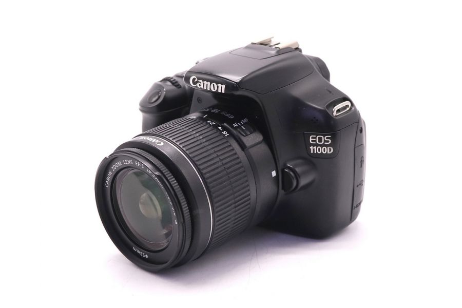 Canon EOS 1100D kit в упаковке (пробег 4925 кадров)