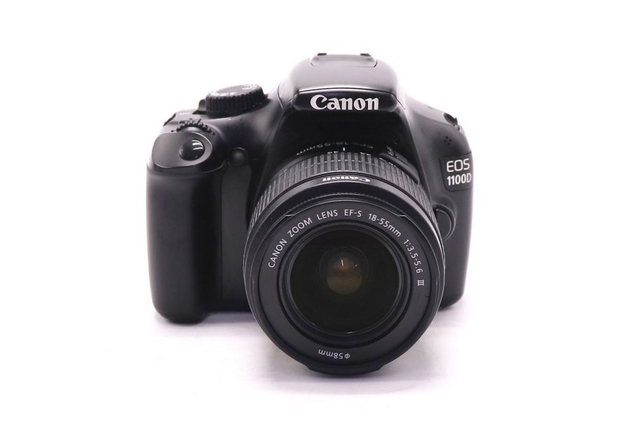 Canon EOS 1100D kit в упаковке (пробег 4925 кадров)