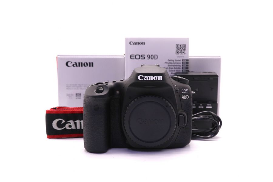 Canon EOS 90D body в упаковке (пробег 445 кадров)