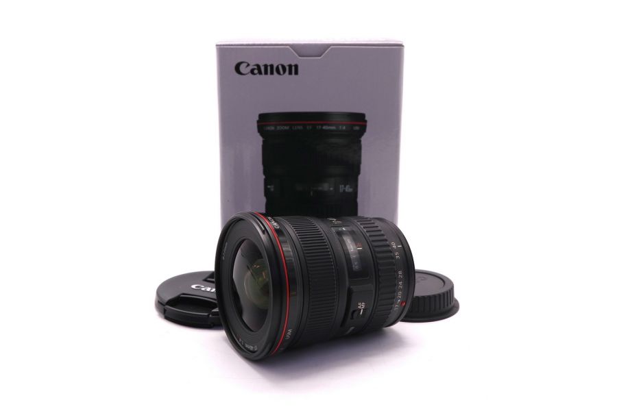 Canon EF 17-40mm f/4L USM в упаковке (Japan)