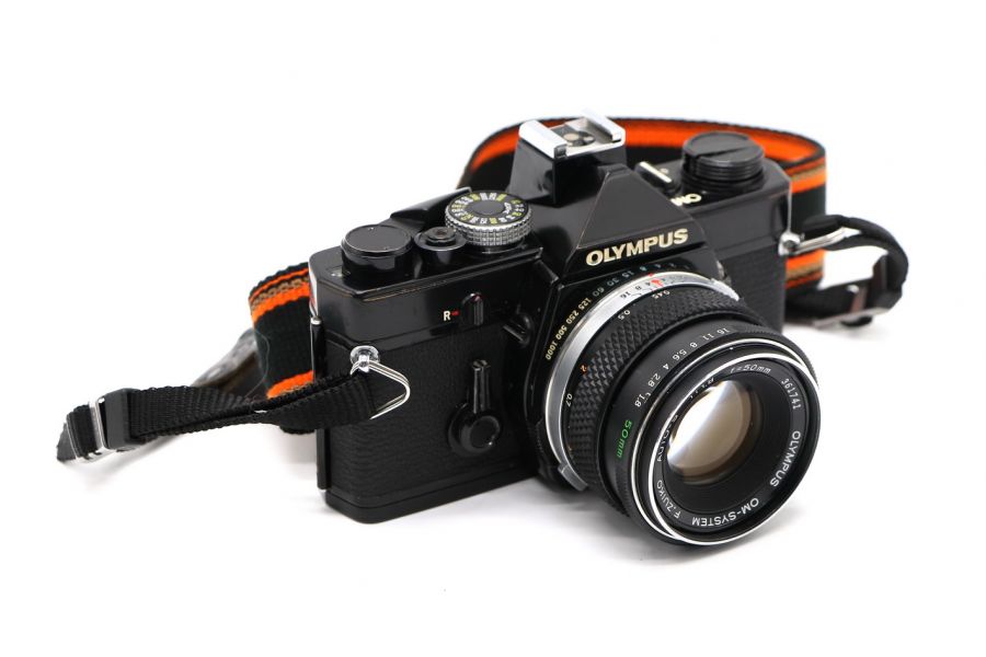 Olympus OM-1n kit черный (Japan, 1983)