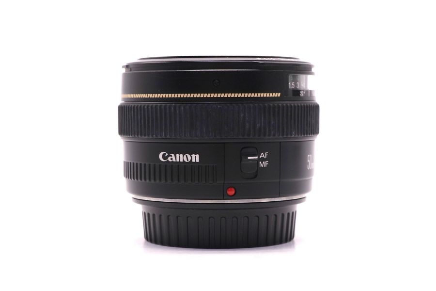 Canon EF 50mm f/1.4 USM в упаковке (Malaysia, 2015)