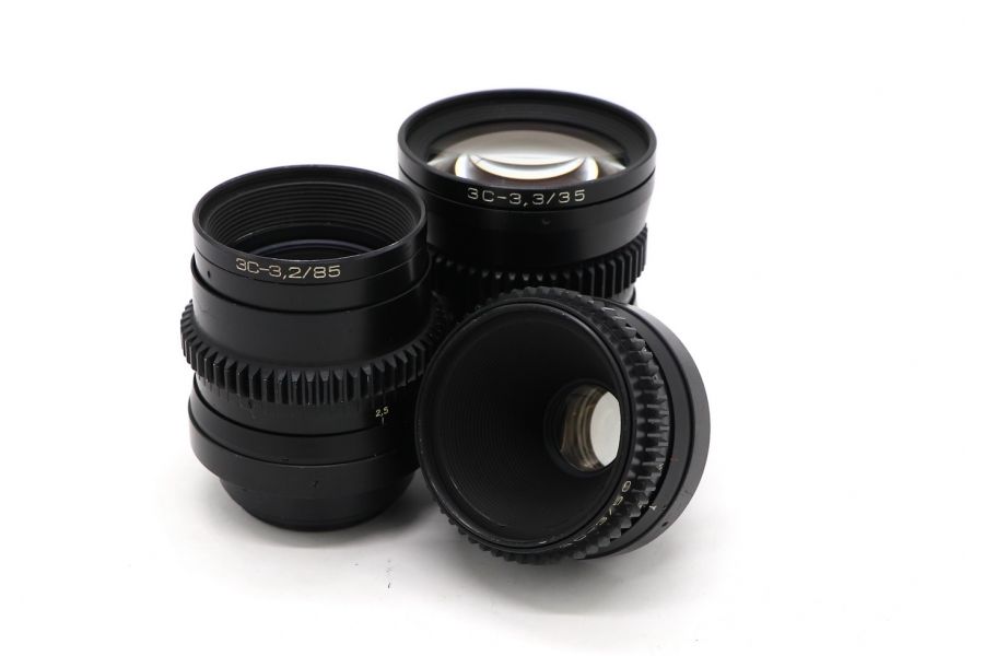 Комплект объективов ЗС 3шт