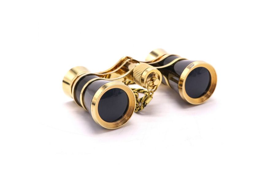 Бинокль театральный золотистый (СССР, 1987)