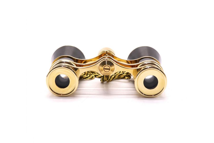 Бинокль театральный золотистый (СССР, 1987)