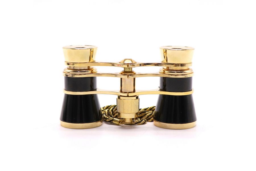 Бинокль театральный золотистый (СССР, 1987)