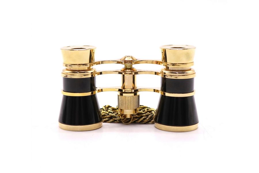 Бинокль театральный золотистый (СССР, 1987)