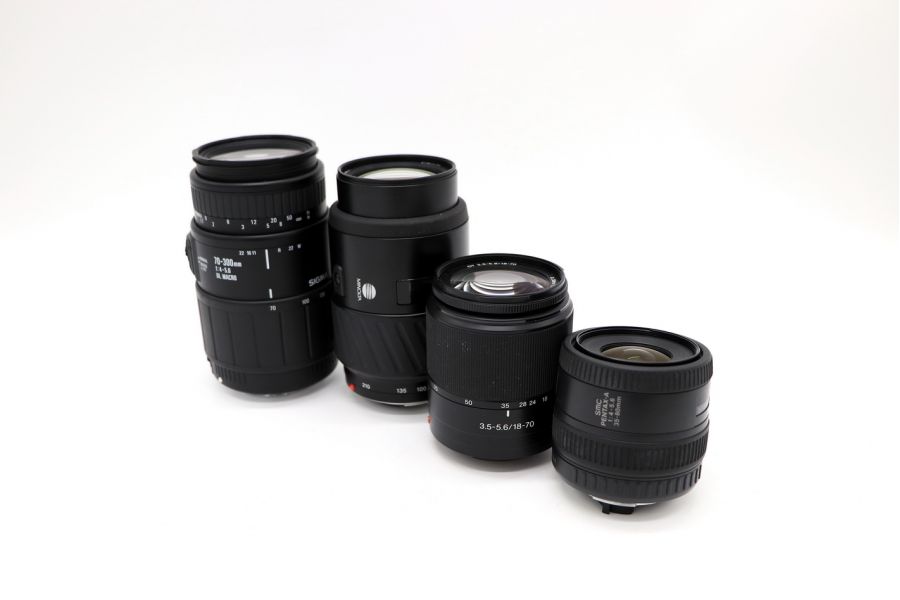 Комплект объективов (4шт)