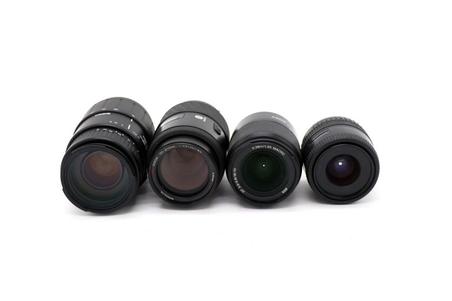 Комплект объективов (4шт)