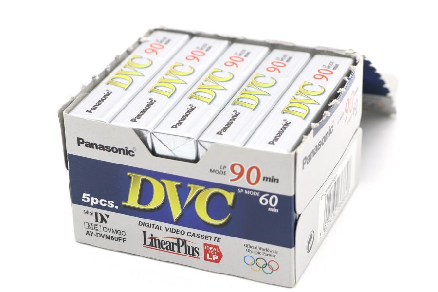 Набор кассет Panasonic MiniDV AY-DVM60FF (5шт)