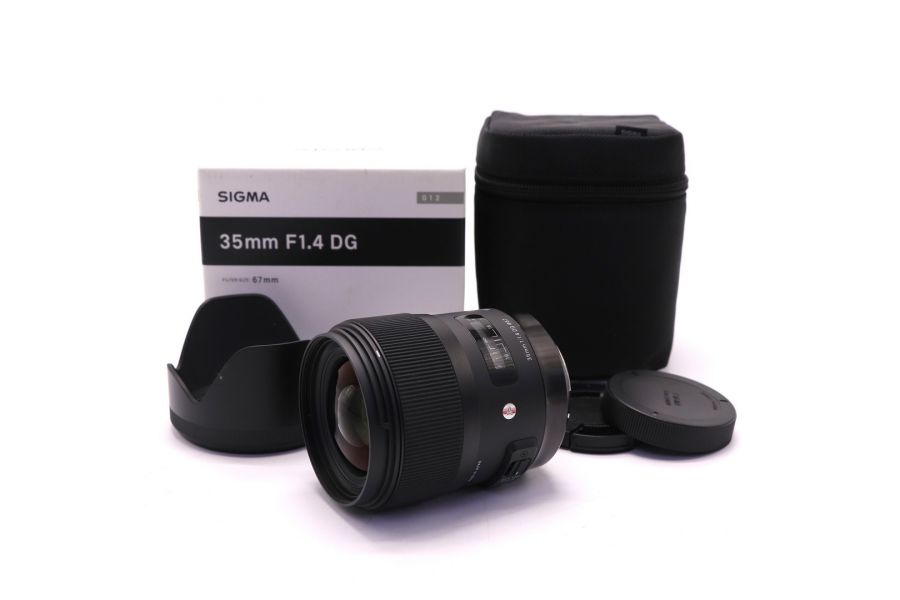 Sigma AF 35mm f/1.4 DG HSM Art Canon EF в упаковке
